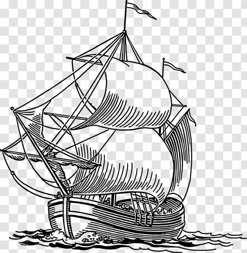 Ship Book Clip Art - Cartoon - Sailing Transparent PNG