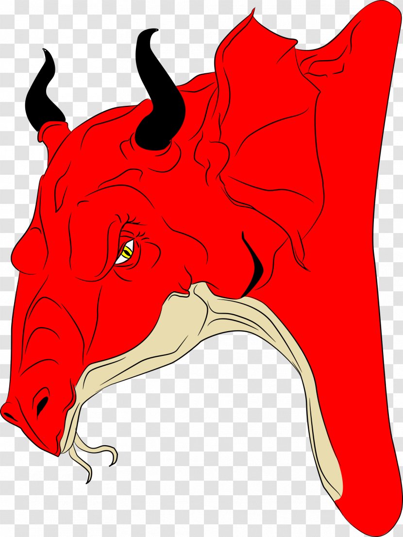 Red Dragon Clip Art - Flag - Icon Transparent PNG