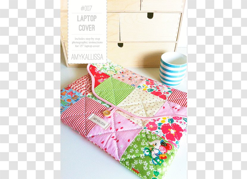 Paper Material Textile Patchwork Pattern - Hot Water Bottle - Notebook Cover Transparent PNG