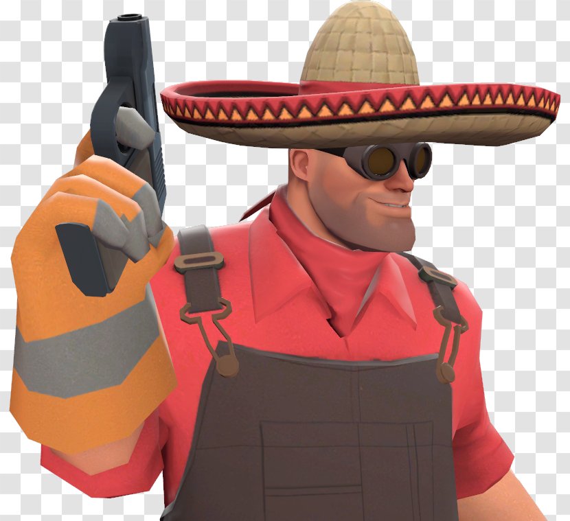 Sombrero Team Fortress 2 Cowboy Hat The - Fashion Accessory Transparent PNG