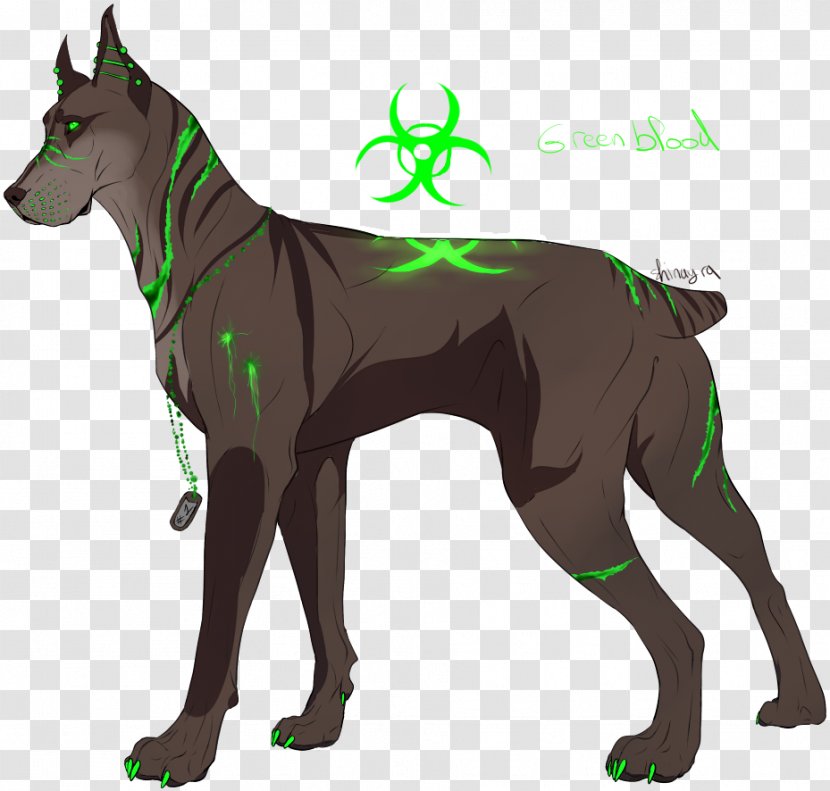 Dog Breed Great Dane Character Snout - Sculpture Transparent PNG