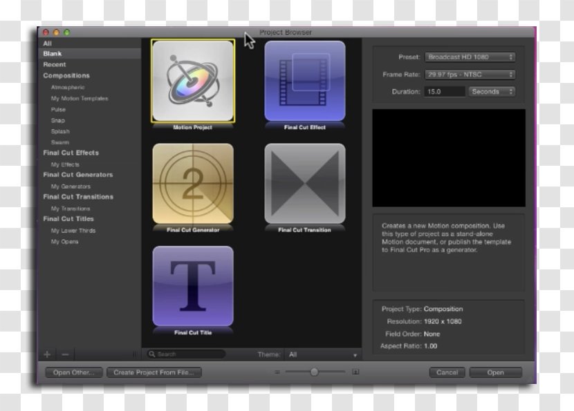 Mac Book Pro Final Cut X Studio Motion - Apple Transparent PNG