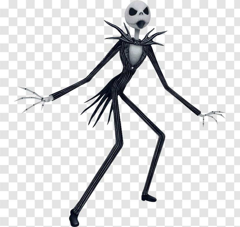 Jack Skellington The Nightmare Before Christmas: Pumpkin King Oogie Boogie Kingdom Hearts - Membrane Winged Insect - Scott Transparent PNG