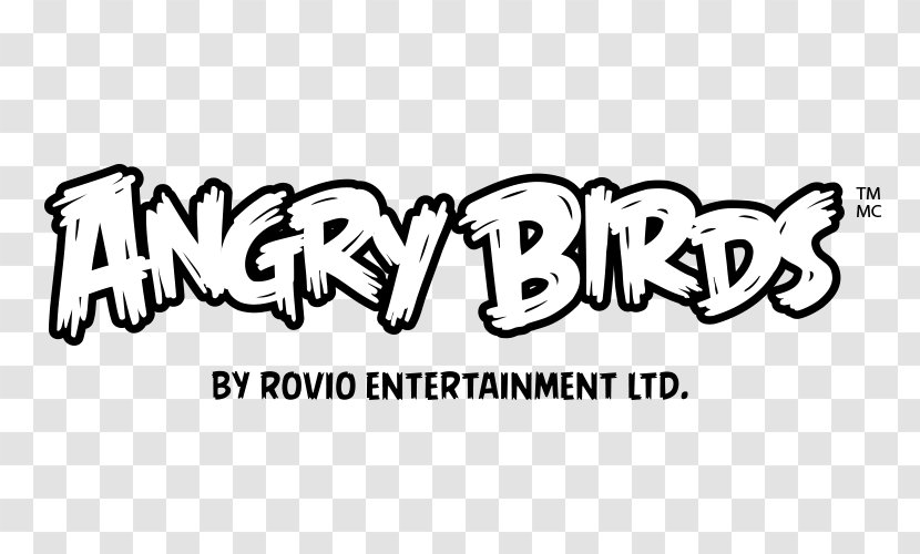 Logo Drawing Brand Marker Pen Font - Angry Birds Go Transparent PNG