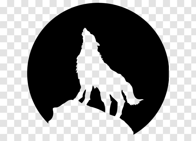 Gray Wolf Wall Decal Art - Room - Mammal Transparent PNG