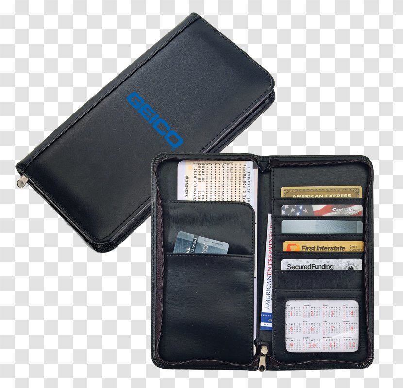 Wallet Pocket Zipper Chief Executive Hook-and-loop Fastener - Bag Transparent PNG