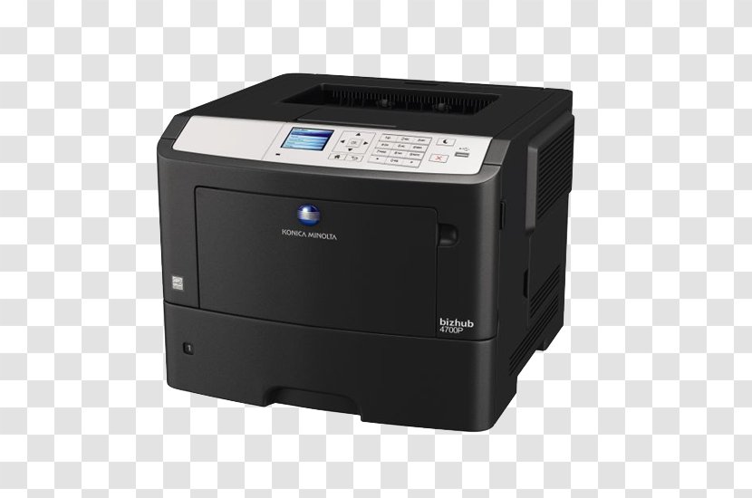 Multi-function Printer Konica Minolta Laser Printing Photocopier - Standard Paper Size Transparent PNG