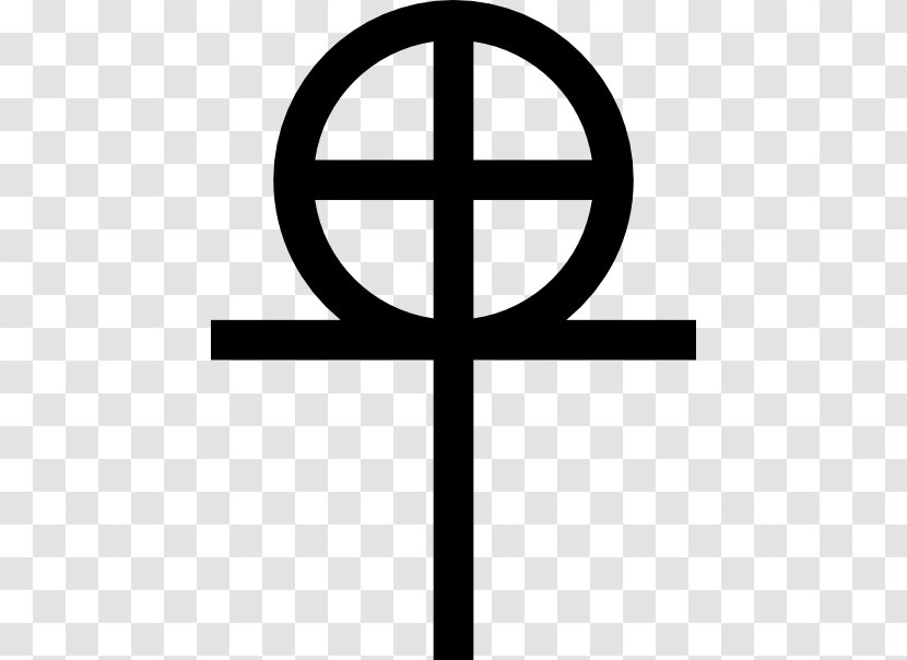 Coptic Cross Christian Copts Ringed - Ku Klux Klan Symbol Transparent PNG
