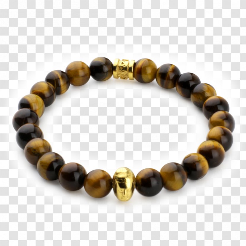 Charm Bracelet Jewellery Bead Agate - Gold Beads Transparent PNG
