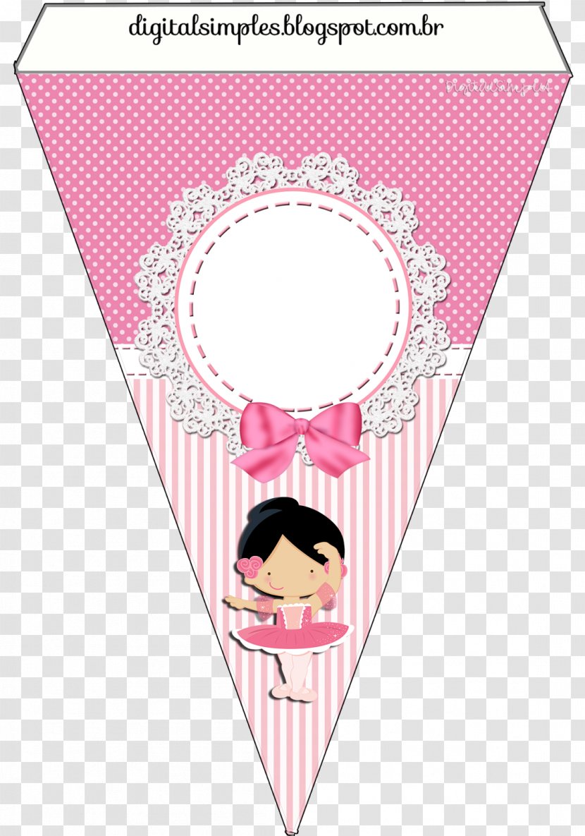 Birthday Ballet Dancer Party Paper - Feliz Cumpleaños Transparent PNG