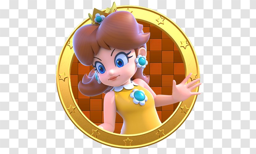 Mario Party 4 Princess Daisy Peach Super Land Transparent PNG