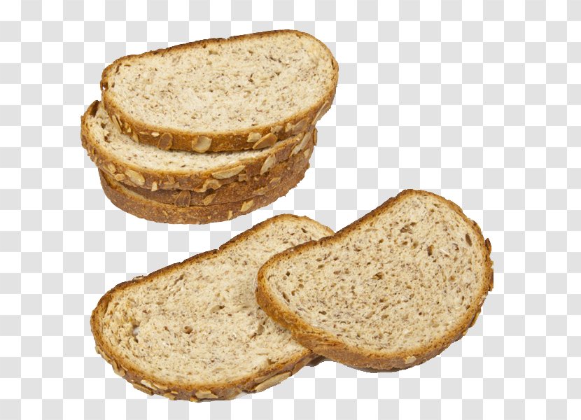 Rye Bread Zwieback Toast Brown Sliced - Finger Food - Pain De Campagne Transparent PNG