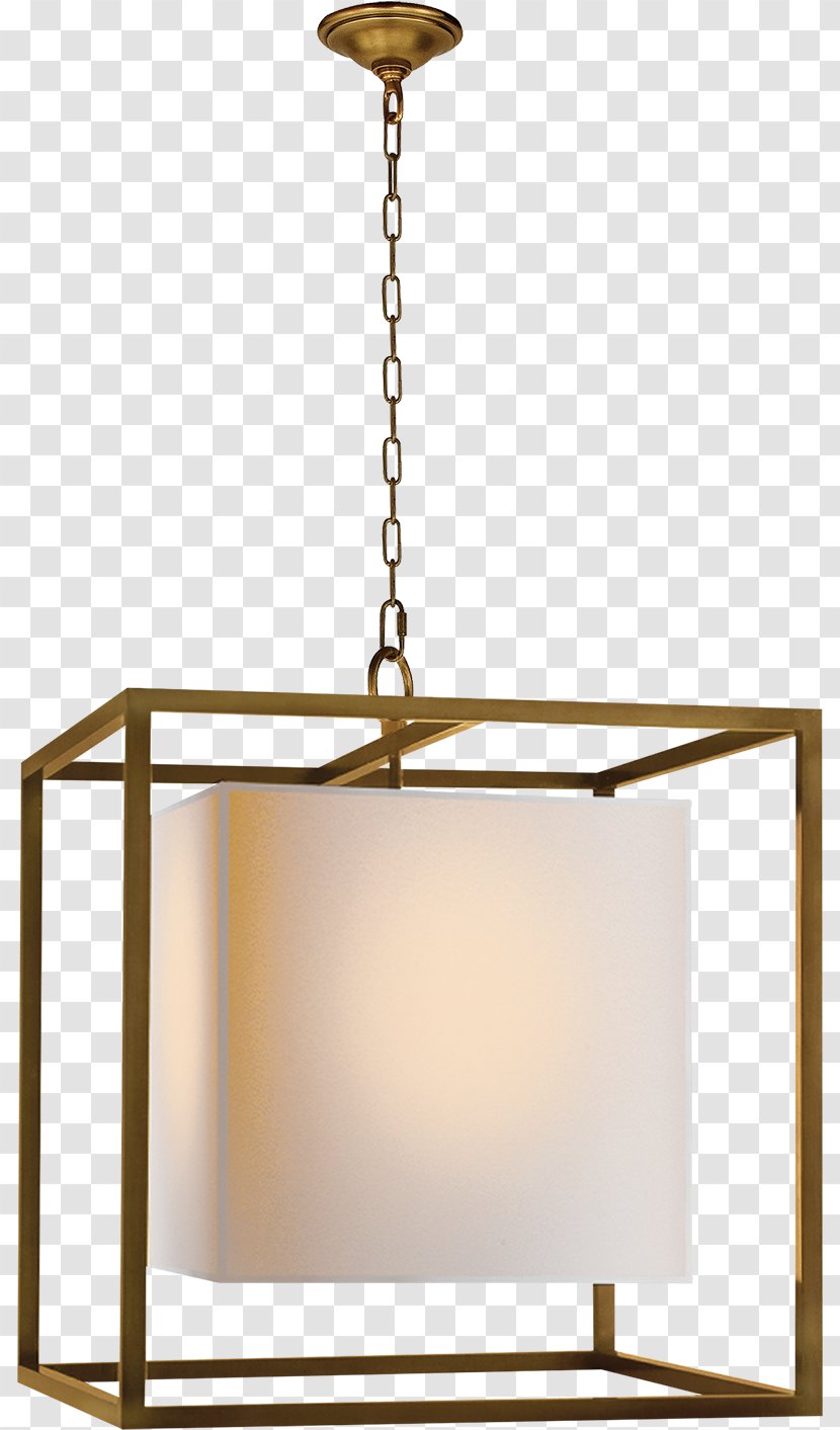 Eric Cohler Caged Light Foyer Pendant Lantern Lighting - Accessory - Lamp Hanging Transparent PNG