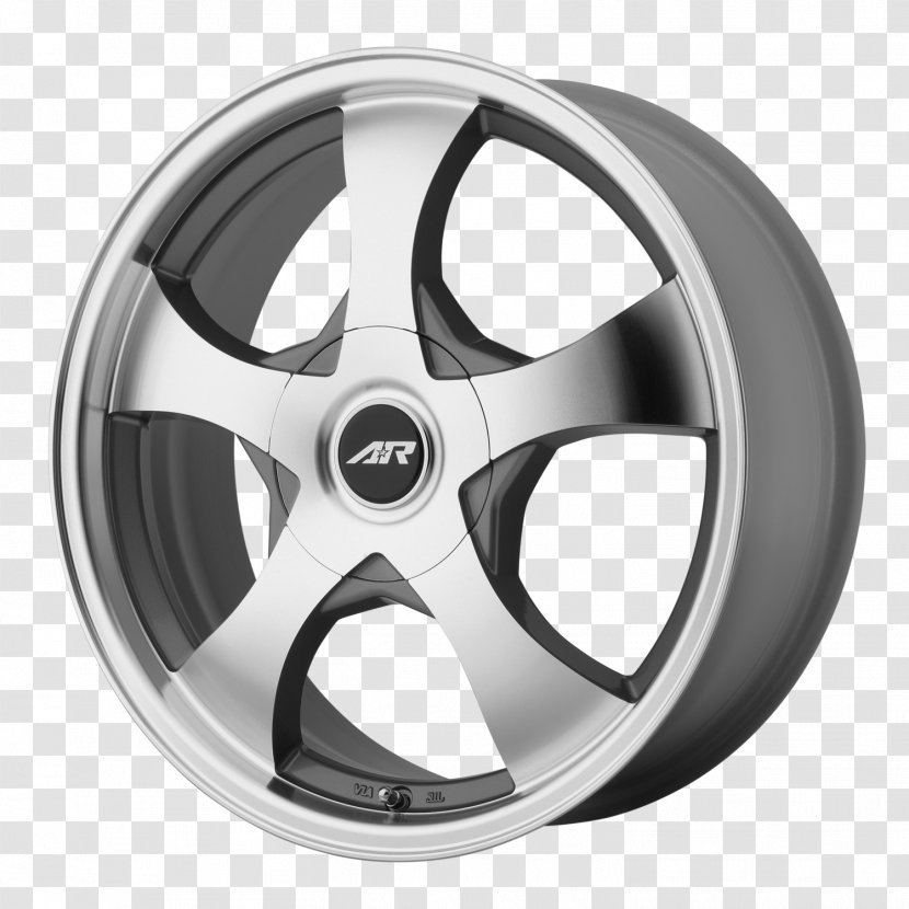 American Racing Car Rim Wheel Sizing - Spoke Transparent PNG