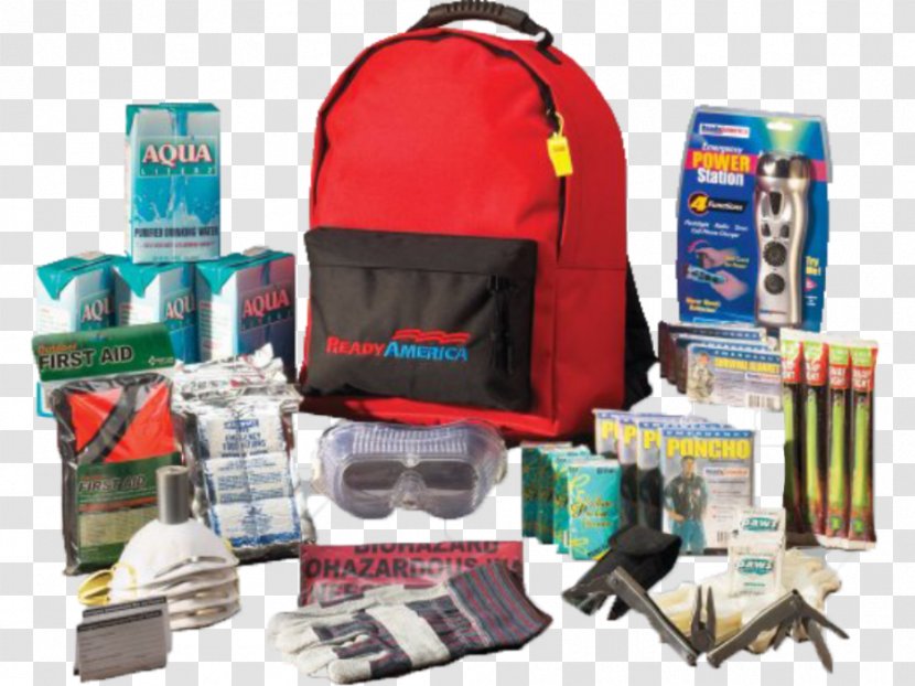 Survival Kit Backpack First Aid Kits Emergency Bug-out Bag Transparent PNG