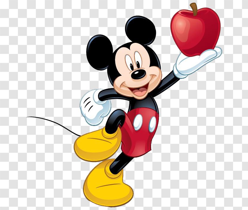 Mickey Mouse Minnie Goofy Caramel Apple Candy - Flower Transparent PNG