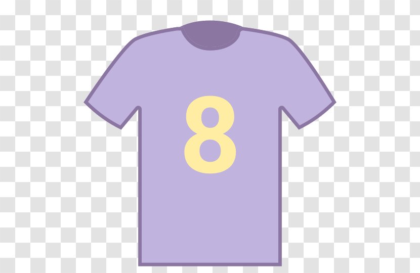 T-shirt Sleeve Clothing Jersey - Purple Transparent PNG