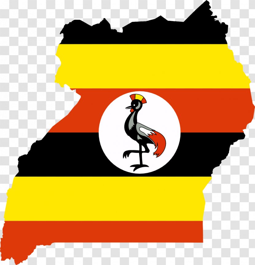 Flag Of Uganda File Negara Map - Terrain Cartography Transparent PNG