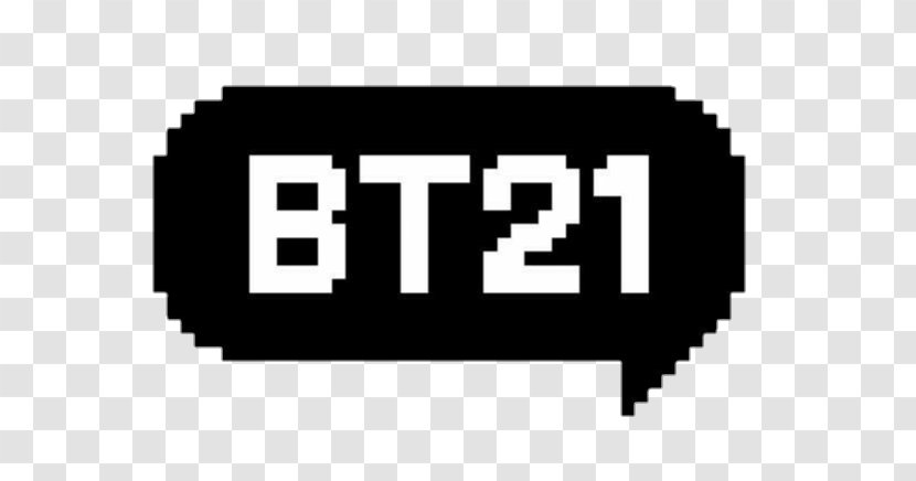 Logo BT21 BTS Font Symbol - Bts - Bt21 Sticker Transparent PNG