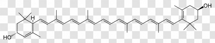 Lutein Xanthophyll Carotenoid Carotene Zeaxanthin - Chemical Formula Transparent PNG