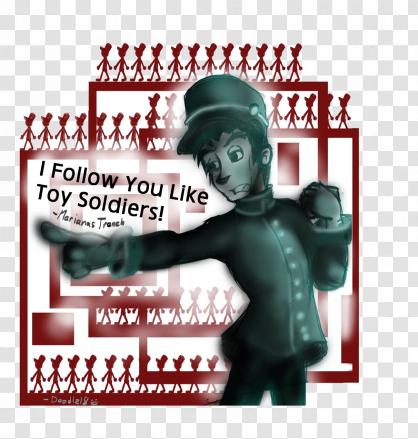 Poster - Text - Toy Soldiers Transparent PNG