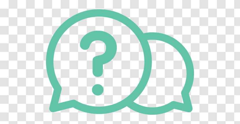 Question Mark Background - Symbol Turquoise Transparent PNG