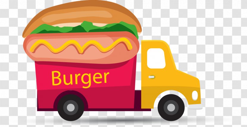 Hot Dog Fast Food Dining Car Snack - Diner Transparent PNG