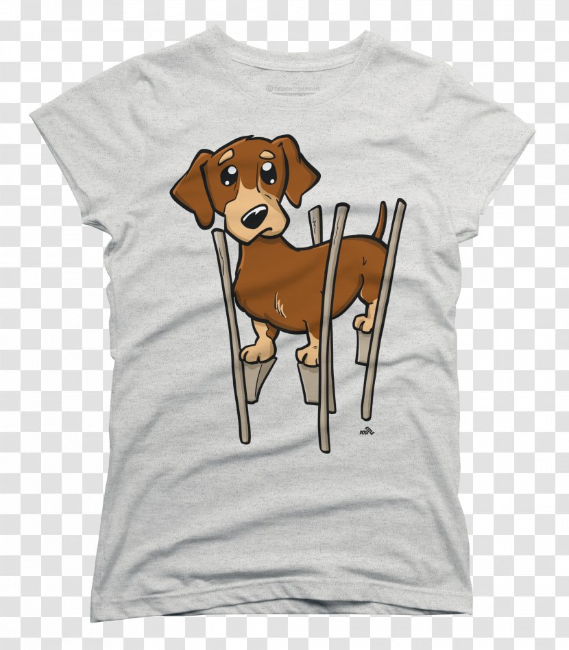 Dachshund Maltese Dog T-shirt Dobermann Rottweiler - Aliexpress - Cartton Transparent PNG