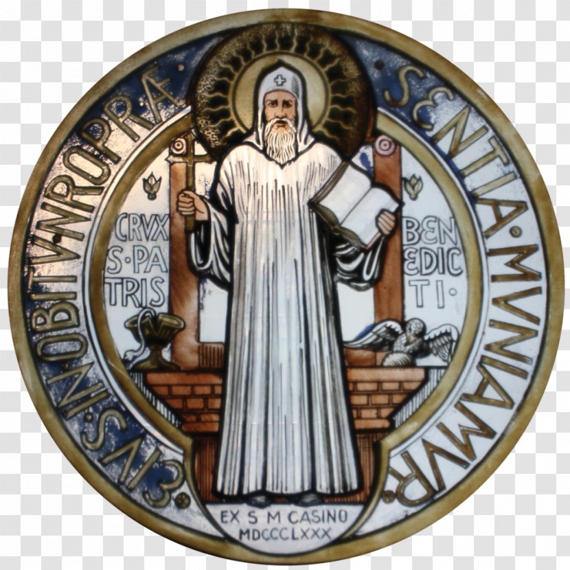 Rule Of Saint Benedict Norcia Order Medal - Religion Transparent PNG