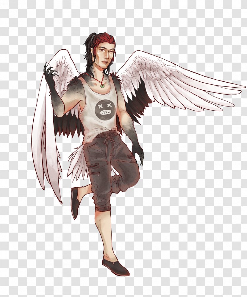 Costume Design Legendary Creature Character - Cartoon - Red-crowned Crane Transparent PNG