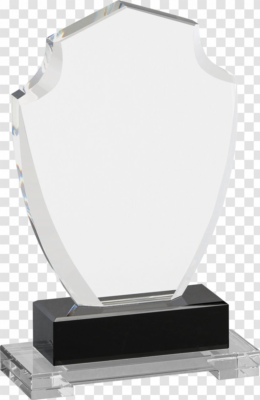 Trophy Award Commemorative Plaque Glass Gift - Crystal Transparent PNG