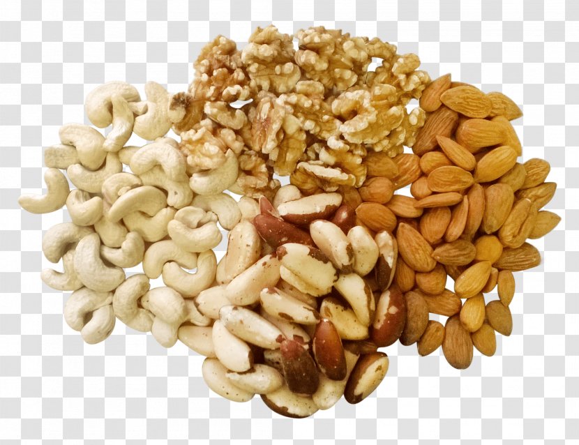 Raw Foodism Organic Food Mixed Nuts - Brazil Nut - CASHEW Transparent PNG