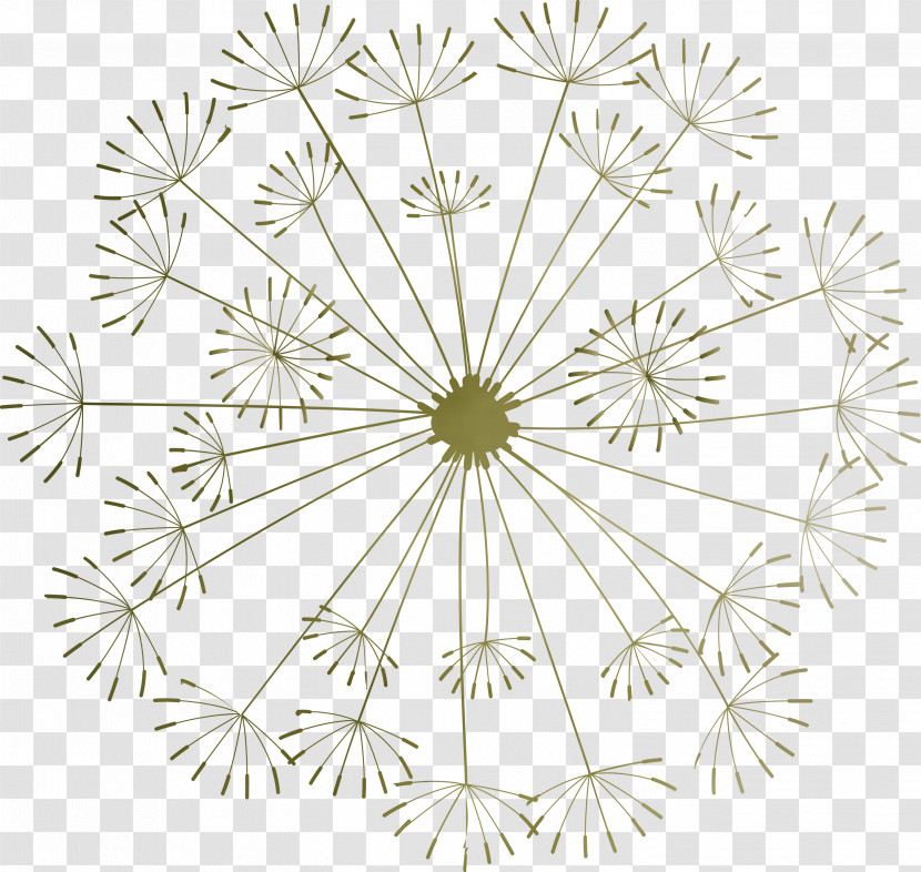 Flower Line Art Symmetry Line Tree Transparent PNG