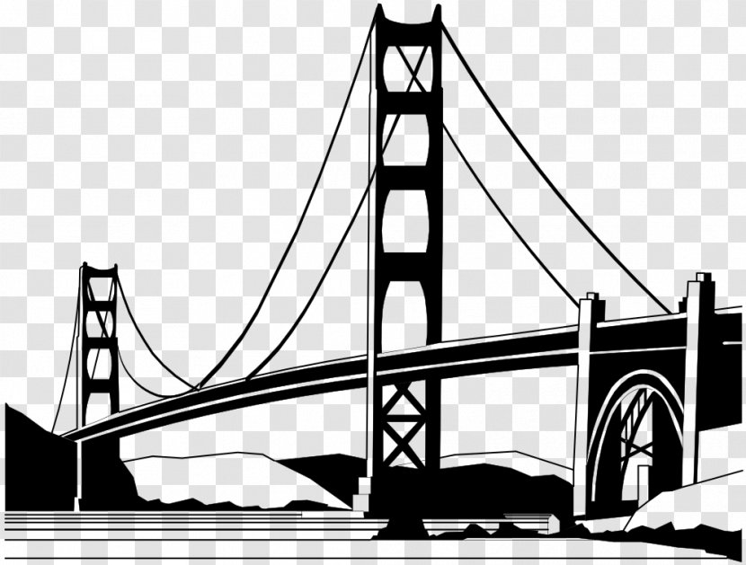 Golden Gate Bridge Baker Beach Palace Of Fine Arts Theatre - San Francisco Transparent PNG