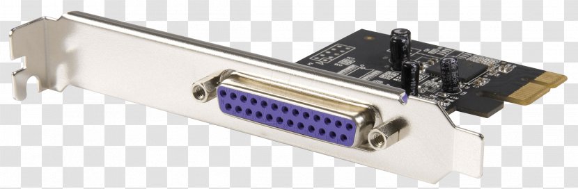 PCI Express Parallel Port Expansion Card IEEE 1284 Conventional - Startechcom - Computer Transparent PNG