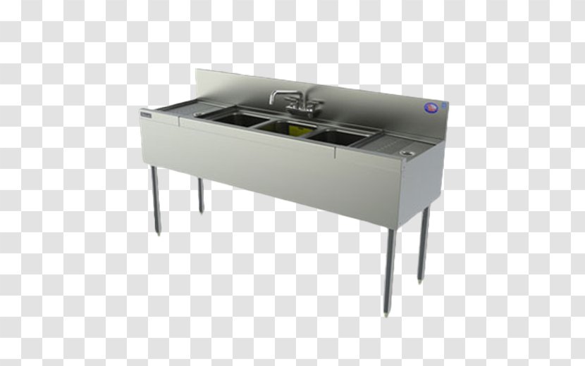 Sink Stainless Steel Table Perlick Corporation BK Resources BKUBW - Bar - Under Transparent PNG