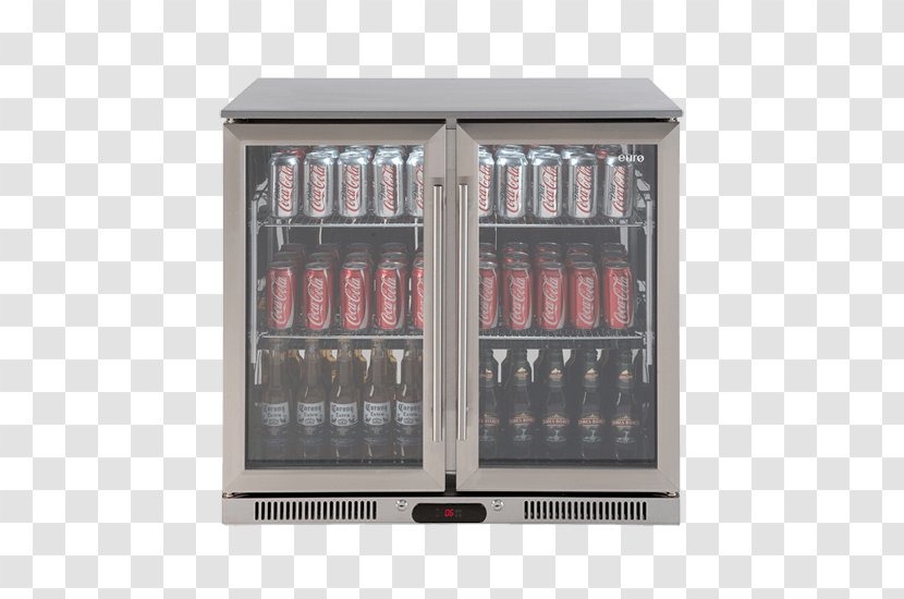 Refrigerator Table Home Appliance Minibar Kitchen - Cooler Transparent PNG