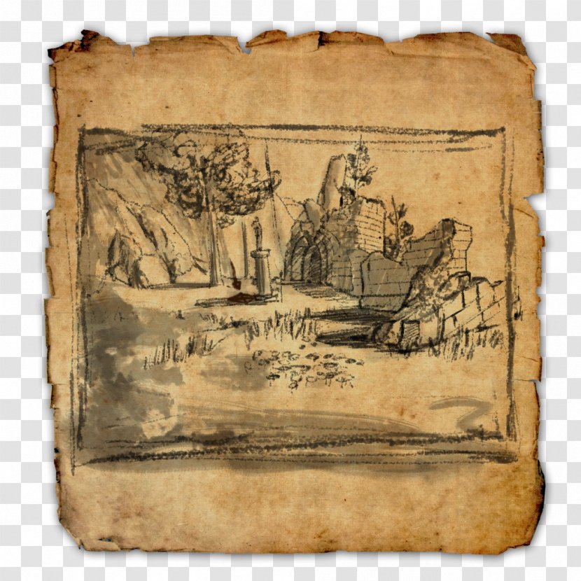 The Elder Scrolls Online Treasure Map Cyrodiil - Hunting Transparent PNG