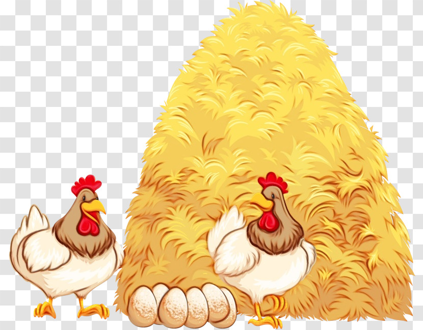 Chicken Poultry Livestock Beak Cartoon Transparent PNG