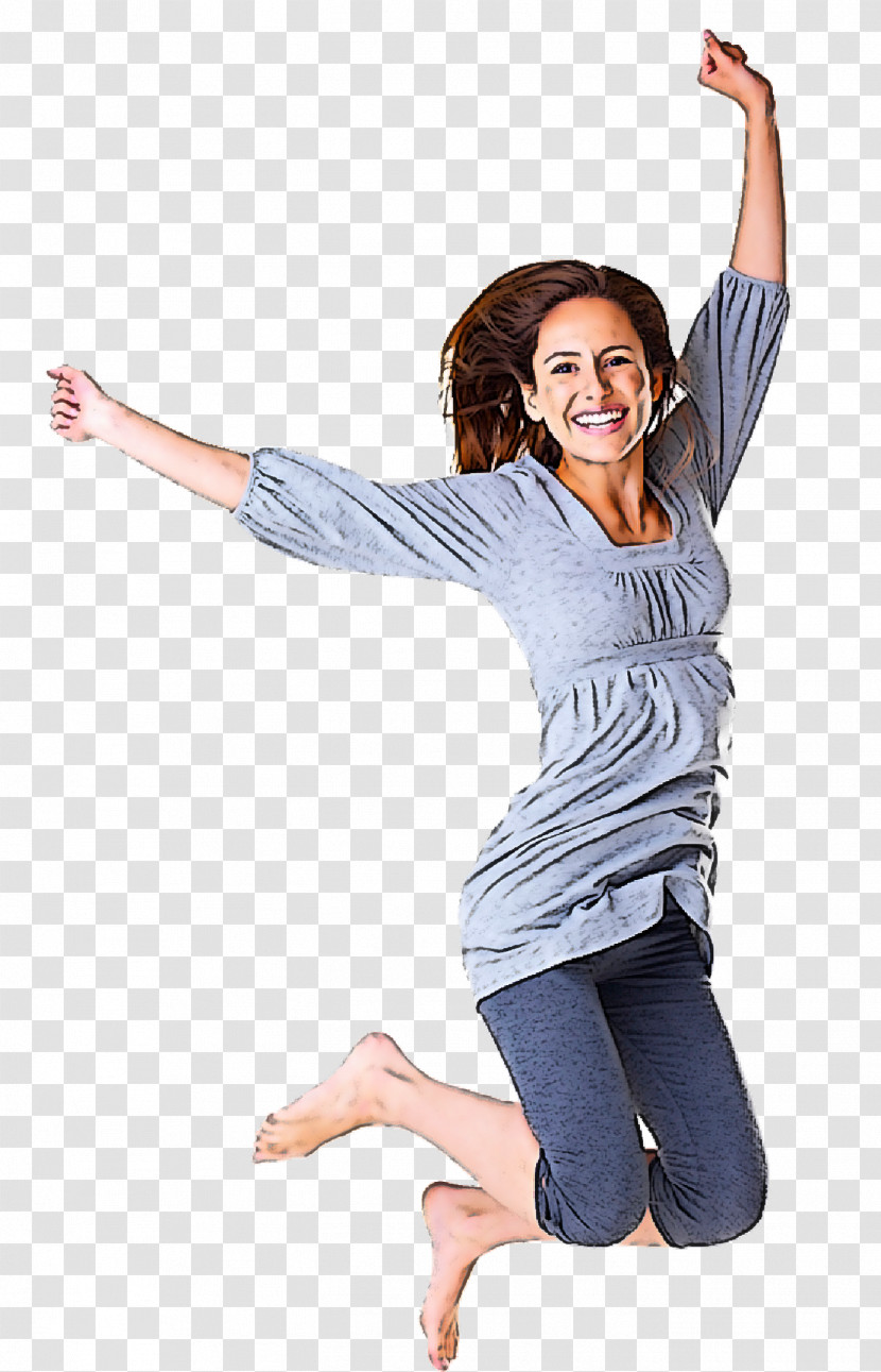 Jumping Standing Shoulder Arm Fun Transparent PNG