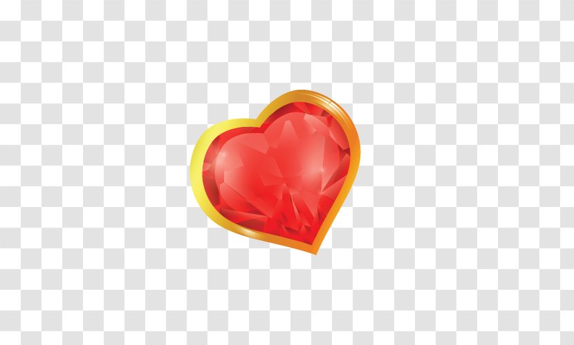 Heart Valentines Day - Poster - Heart-shaped Transparent PNG