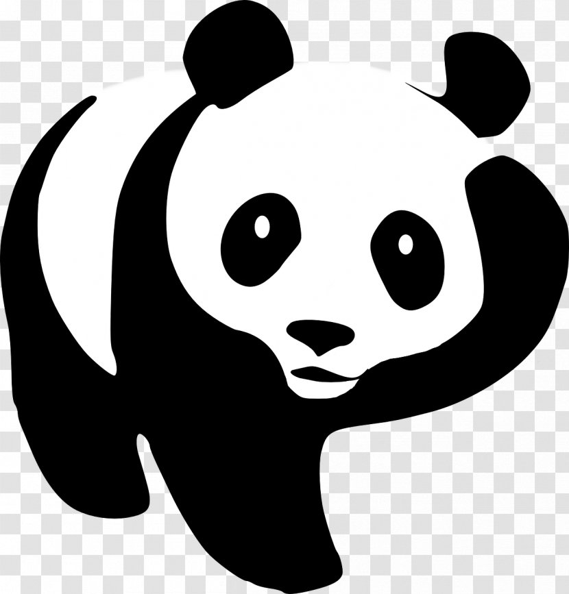 Giant Panda Bear Red Clip Art - Happiness Transparent PNG