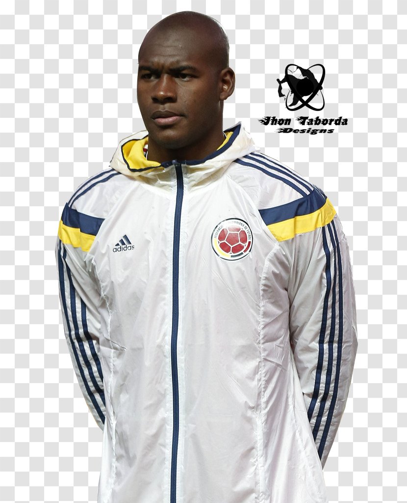 Víctor Ibarbo Colombia National Football Team 2015 Copa América 2014 FIFA World Cup - Hoodie - FUTBOLISTAS Transparent PNG