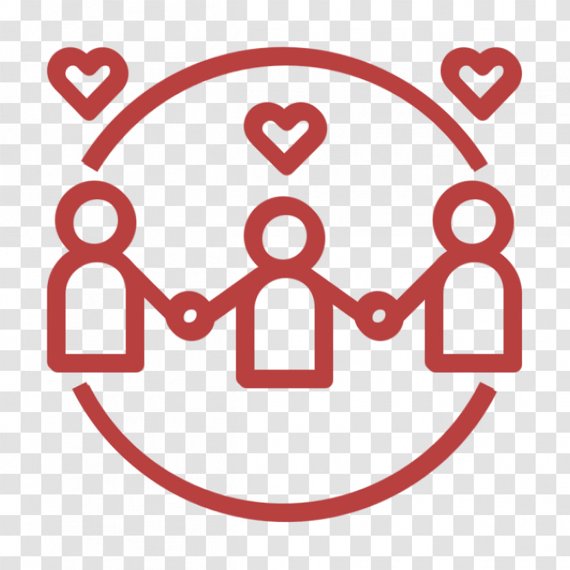 Heart Icon People Icon Knowledge Management Icon Transparent PNG