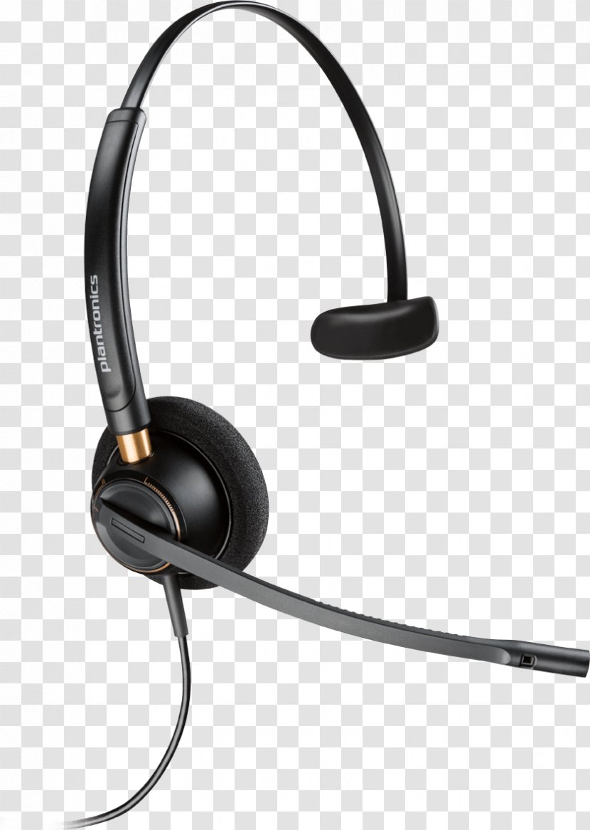 Noise-canceling Microphone Headphones Plantronics Headset - Sound Transparent PNG