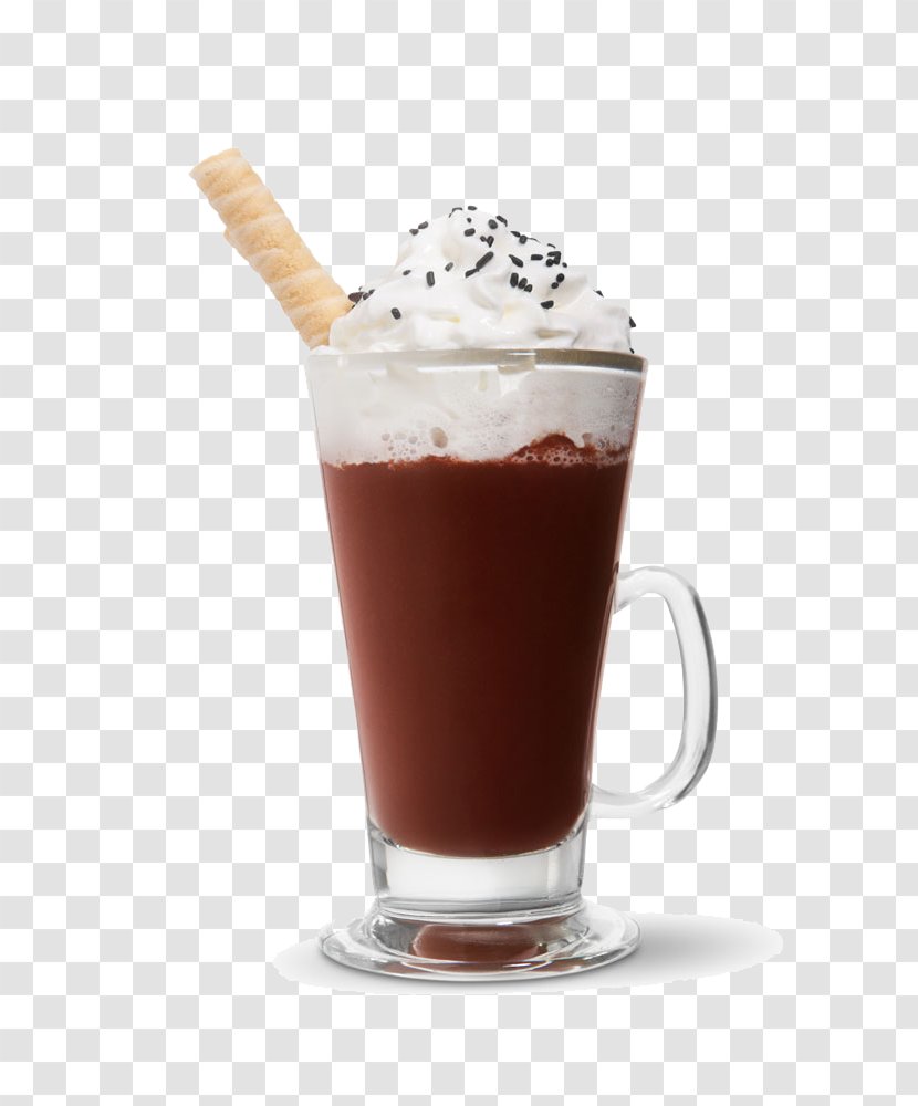 Ice Cream Coffee Latte Tea Cappuccino - Hot Chocolate Transparent PNG