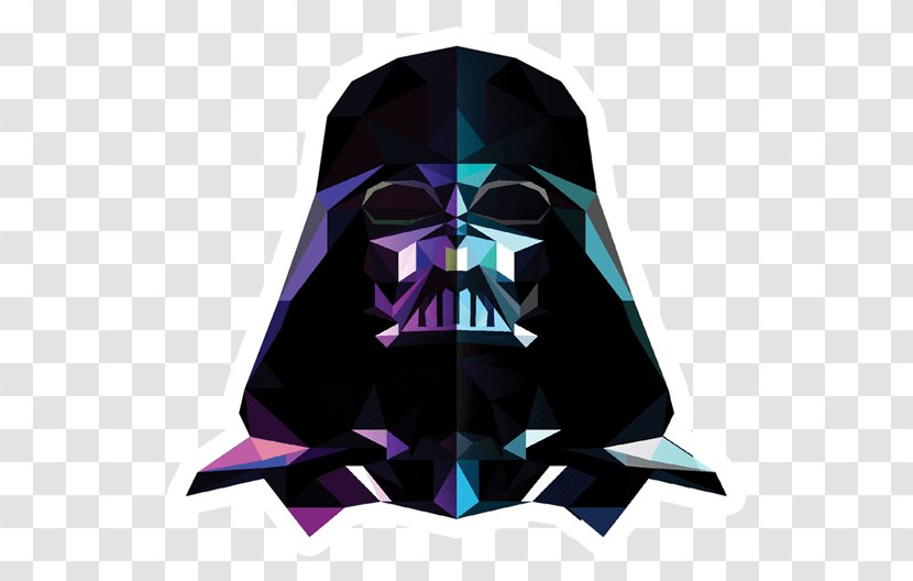Darth Vader Sticker Paper Character - Cap - Star Wars Transparent PNG
