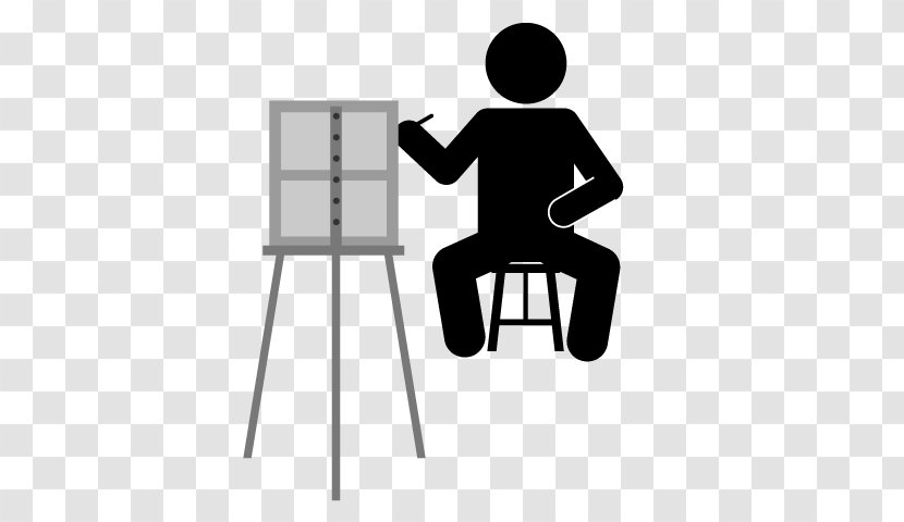 Easel Illustration Drawing Painting Hobby Transparent PNG