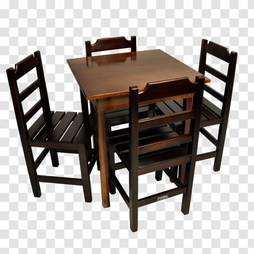 Table Chair Furniture Dining Room Wood Transparent PNG