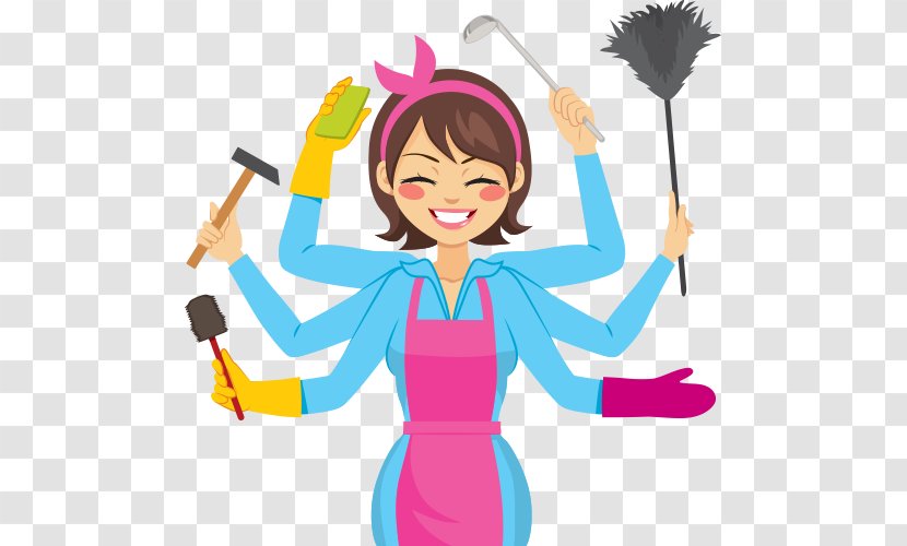 Clip Art Image Openclipart Illustration Mother - Tree - Cartoon Cleaning Lady Transparent PNG